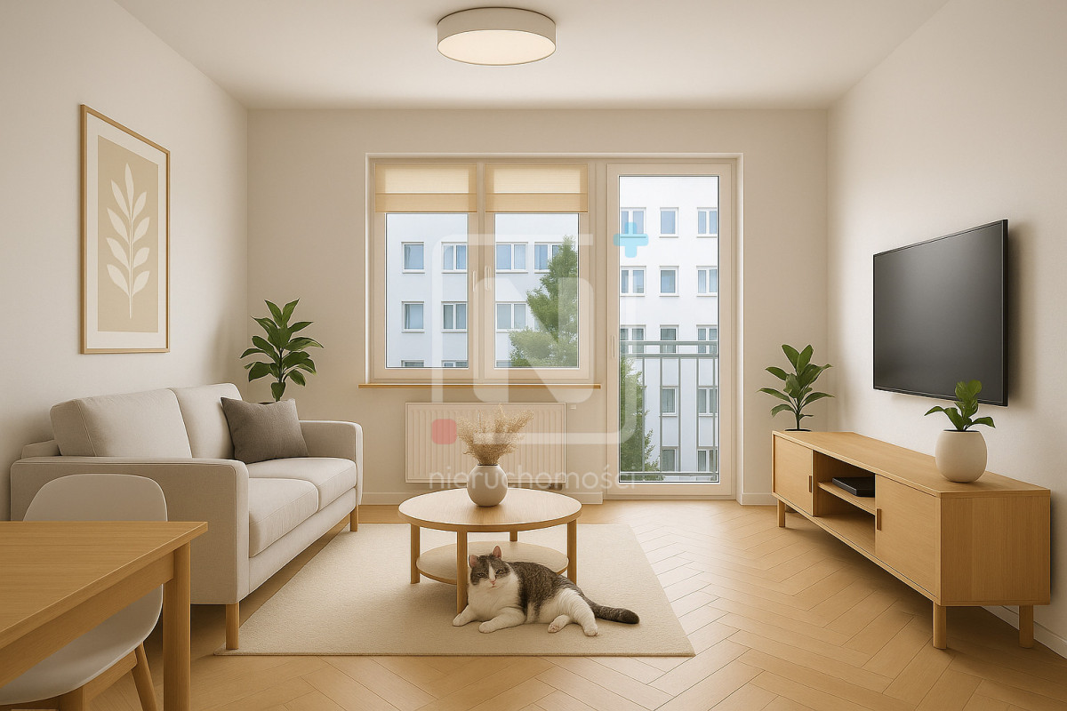 Kuchnia z oknem | duży balkon | garaż murowany