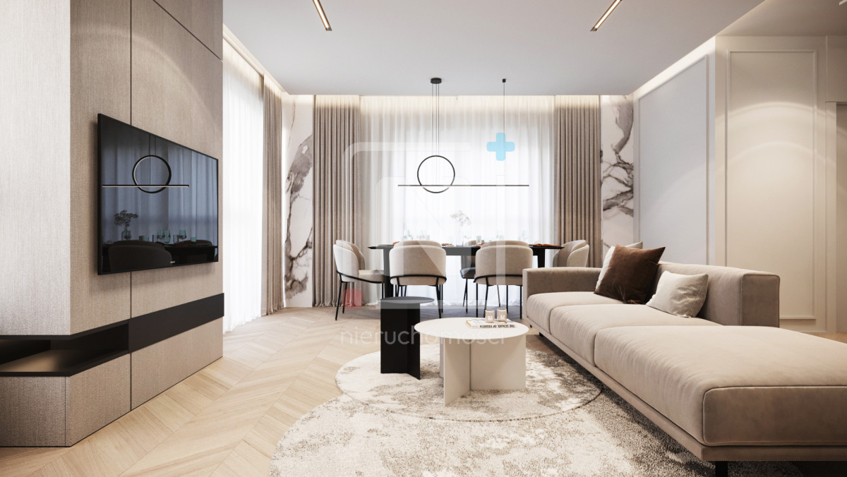 Apartament 5 pokojowy taras 24m2 Park