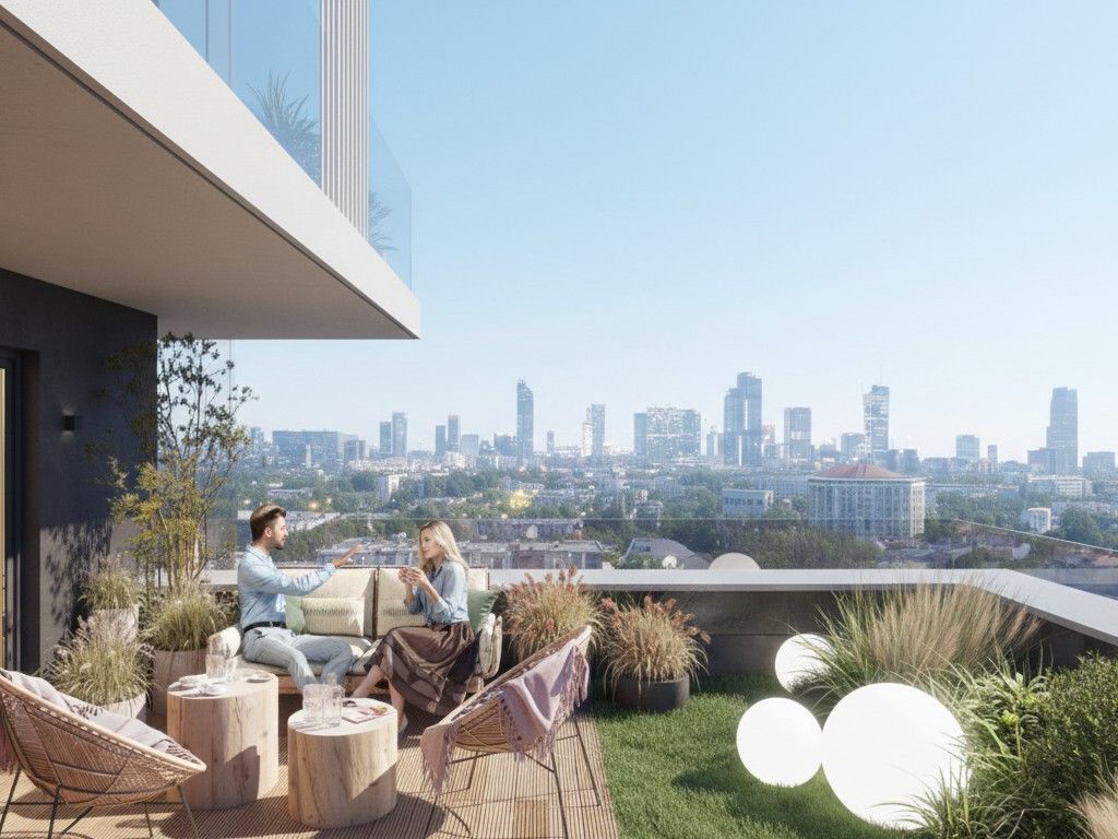 3 mieszkania-system 20/80|widok na miasto|garaż