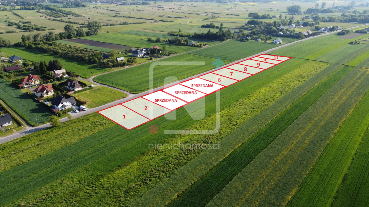 Działki budowlane z warunkami zabudowy