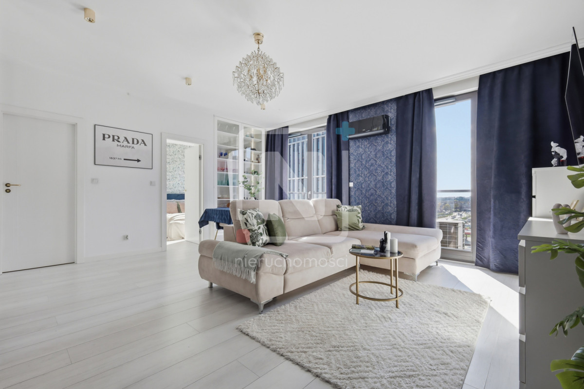 Widok na centrum; Garaż podziemny; Wysoki standard